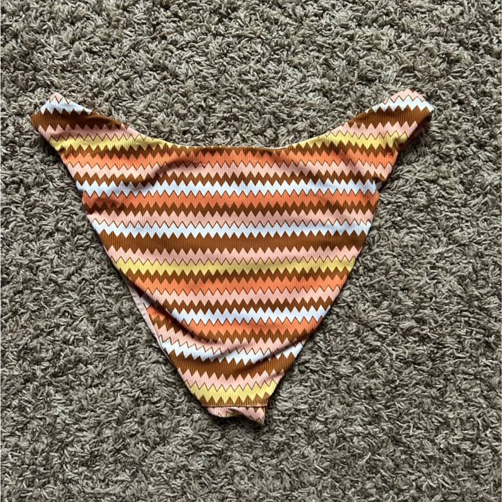 3 Piece Dippin' Daisy's Zigzag Triangle Bikini Set - Picture 3 of 6